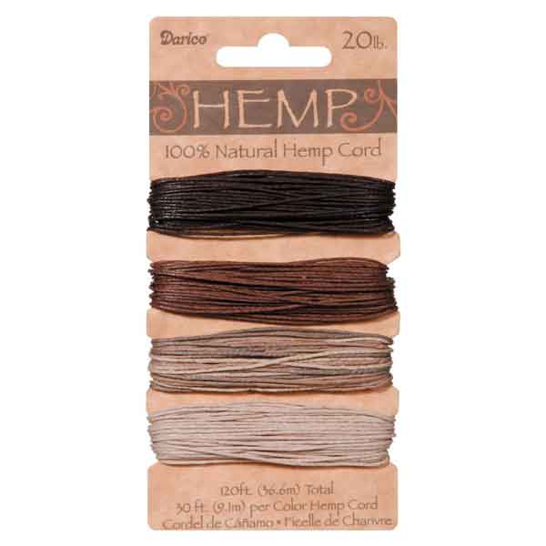 Darice Hemp Cord - Earthy