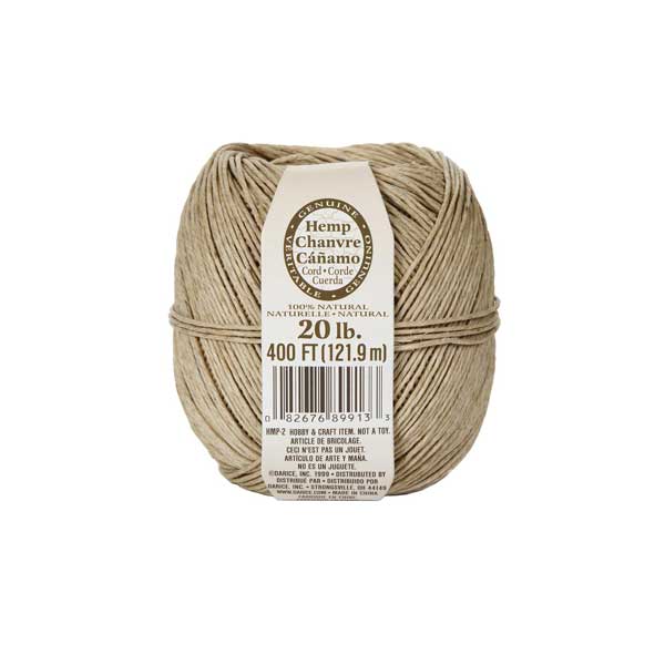 Darice Natural Hemp Cord