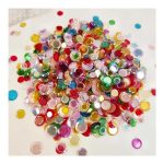 Dress My Craft Shaker Element – Rainbow Cup Sequins