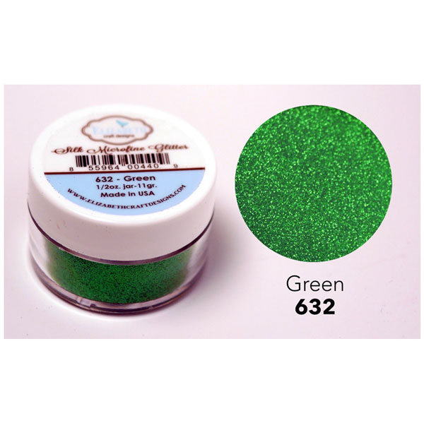 Elizabeth Craft Designs Silk Microfine Glitter - Green