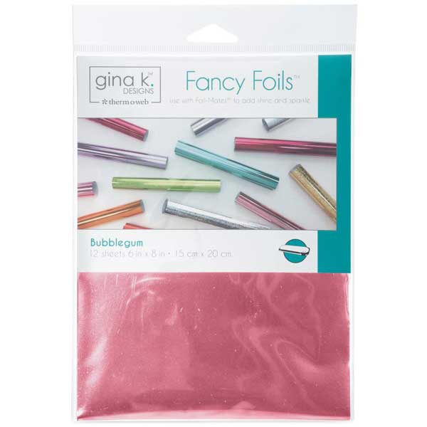 Gina K Designs Fancy Foils - Bubblegum