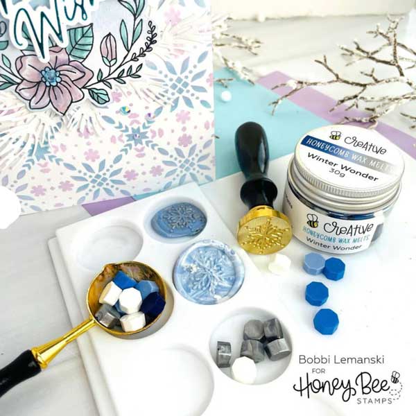 Honey Bee Stamps Wax Melts - Winter Wonder