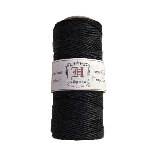 Hemptique Hemp Cord - Black