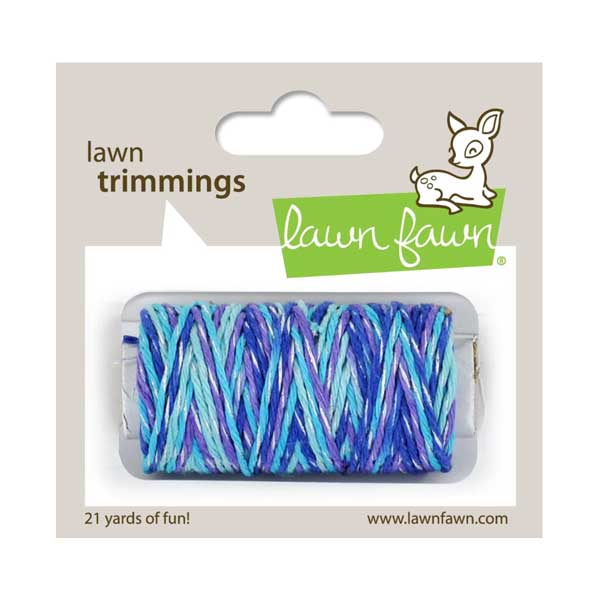 Lawn Fawn Trimmings Sparkle Hemp Cord - Mermaid&#039;s Lagoon