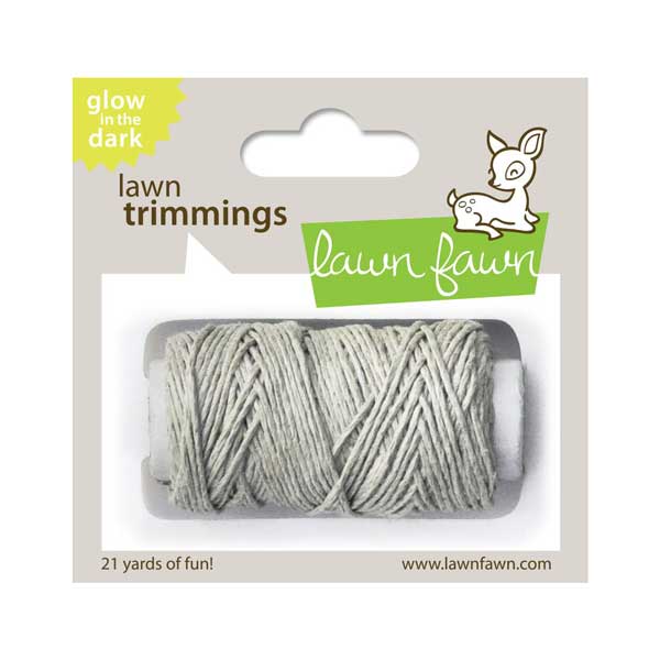 Lawn Fawn Trimmings Glow-In-The-Dark Hemp Cord