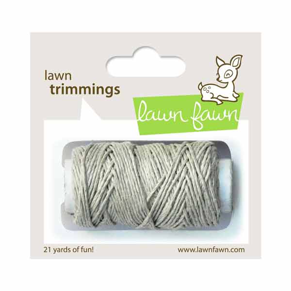 Lawn Fawn Trimmings Hemp Single Cord - Natural