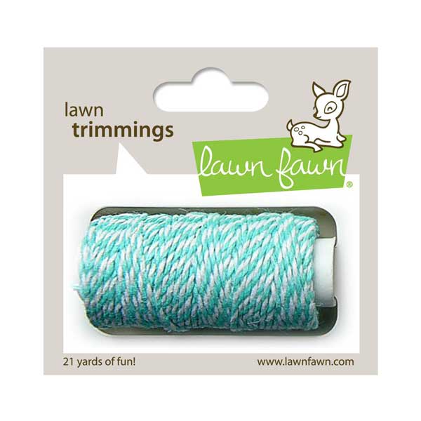 Lawn Fawn Trimmings Hemp Cord - Aquamarine