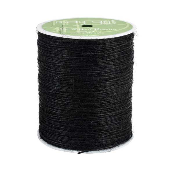 Burlap String - Black/3yds