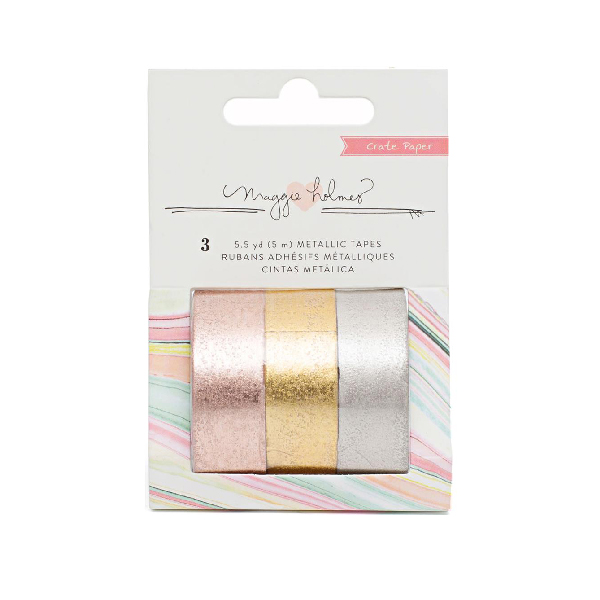 Crate Paper Metallic Tapes