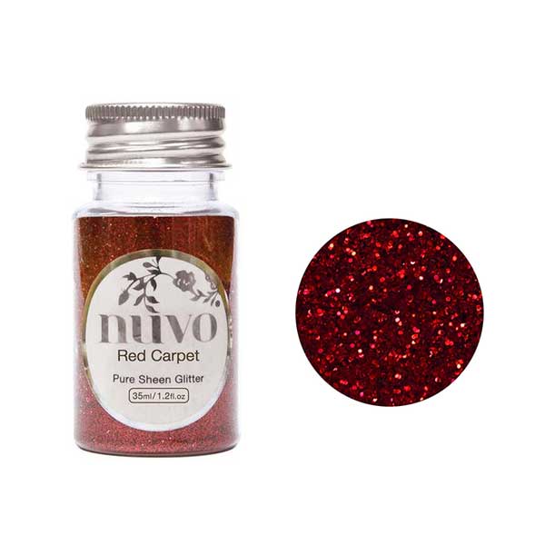 Nuvo Pure Sheen Glitter - Red Carpet