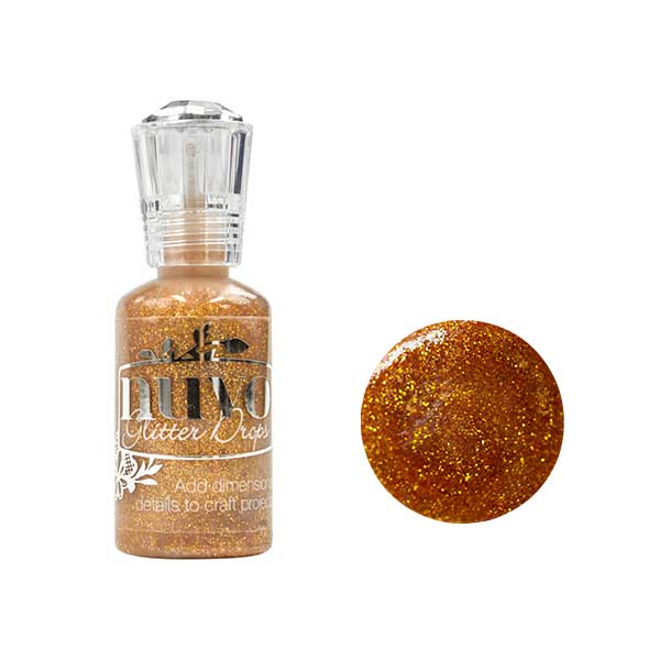 Nuvo Glitter Drops – Golden Sunset