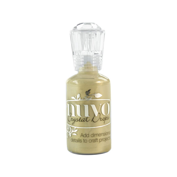 Nuvo Crystal Drops - Pale Gold