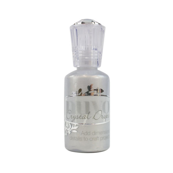 Nuvo Crystal Drops - Metallic Silver Lining