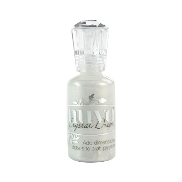 Nuvo Crystal Drops - Ivory Seashell