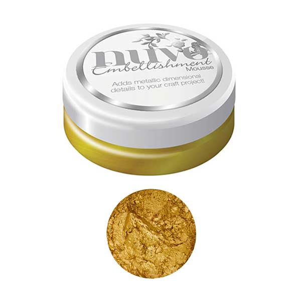 Nuvo Embellishment Mousse - Indian Gold