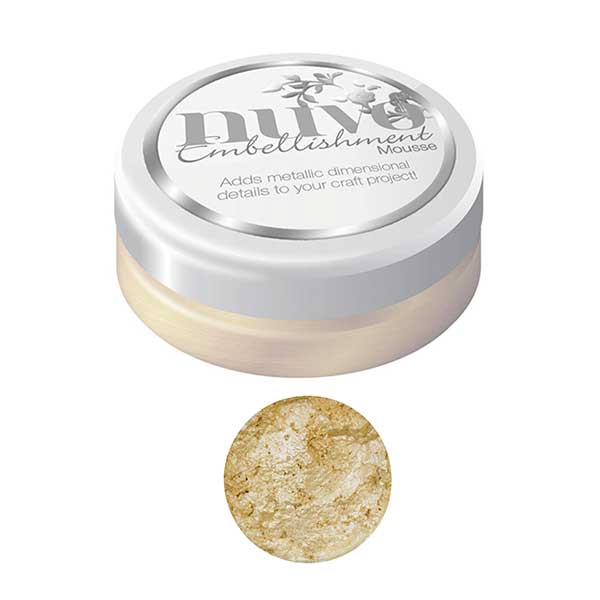 Nuvo Embellishment Mousse - Mother of Pearl