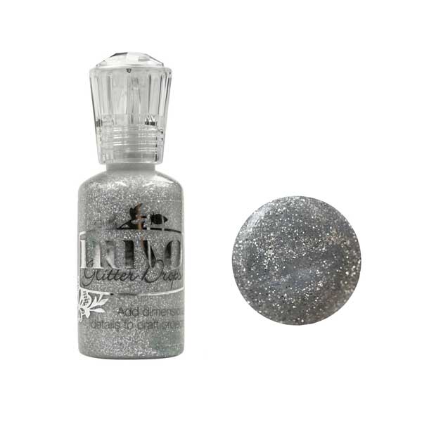 Nuvo Glitter Drops – Silver Moondust