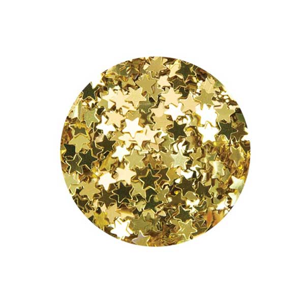 Nuvo Golden Stars Pure Sheen Confetti