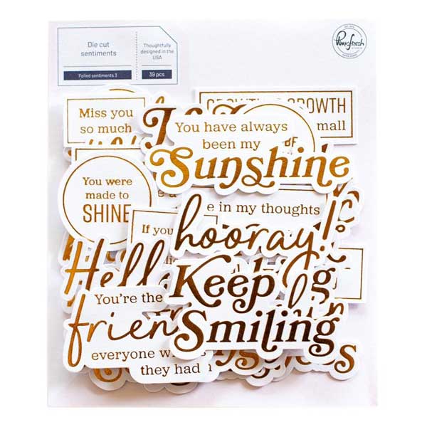 Pinkfresh Studio Sentiments 3 Pack