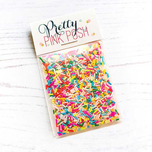 Pretty Pink Posh Funfetti Clay Confetti