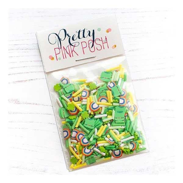 Pretty Pink Posh Lucky Charms Clay Confetti