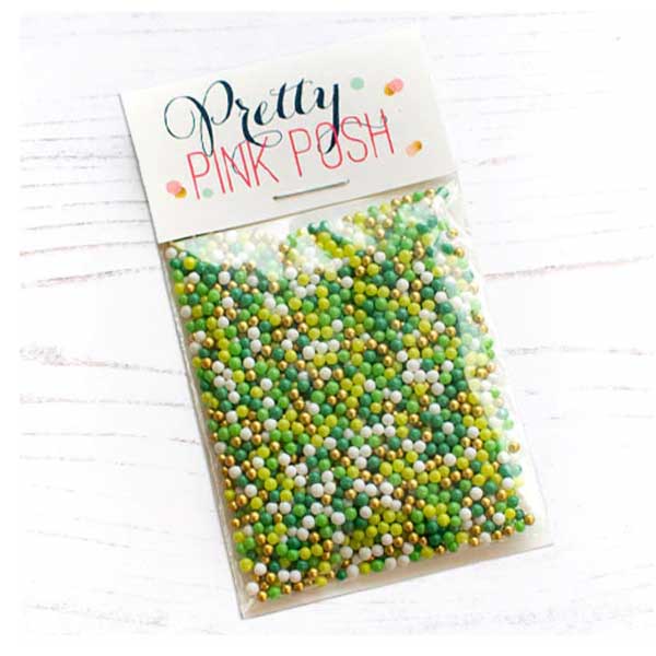 Pretty Pink Posh Lucky Day Shaker Beads