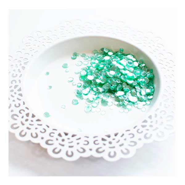 Pretty Pink Posh Mint Shimmer Confetti Mix