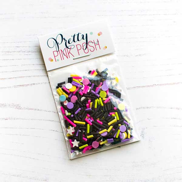 Pretty Pink Posh Spooky Fun Clay Confetti