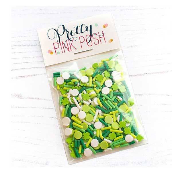 Pretty Pink Posh St. Patrick&#039;s Day Clay Confetti