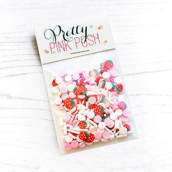 Pretty Pink Posh Strawberry Shortcake Clay Confetti