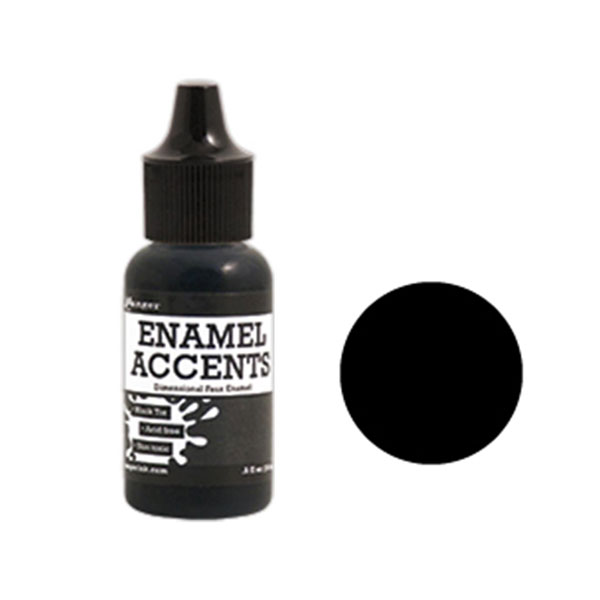 Ranger Enamel Accents - Black Tie