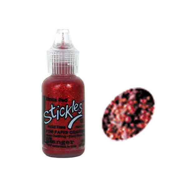 Ranger Stickles Glitter glue - Xmas Red