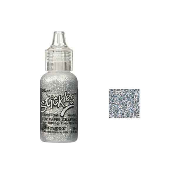 Ranger Stickles Glitter Glue - Silver