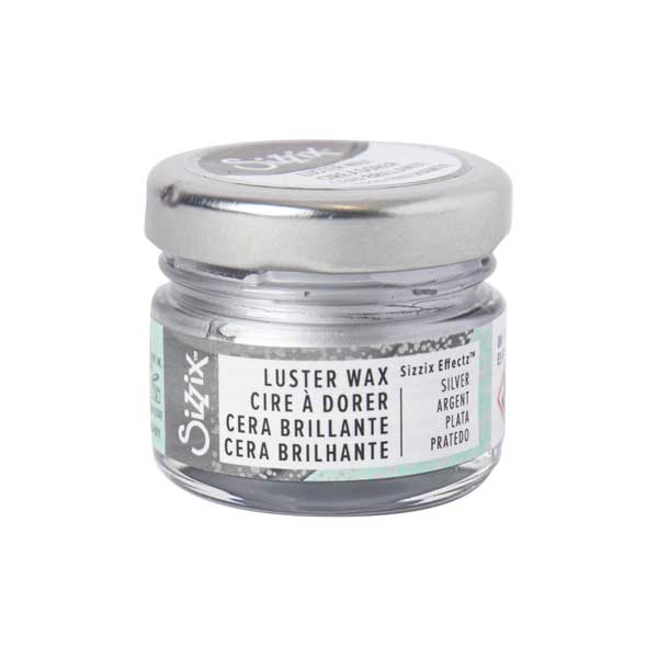 Sizzix Effectz Luster Wax - Silver