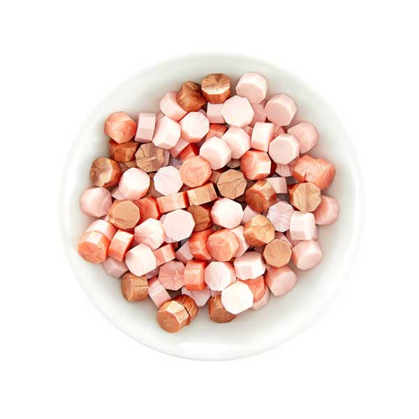 Spellbinders Wax Bead Mix - Coral