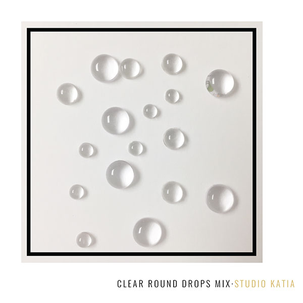 Studio Katia Clear Round Drops - Mix