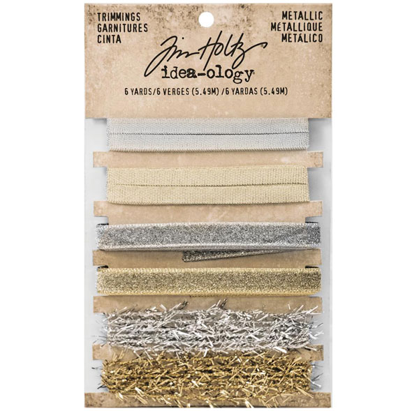 Tim Holtz Idea-ology Metallic Trimmings