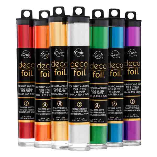 Rainbow Deco Foil Specialty Transfer Sheets