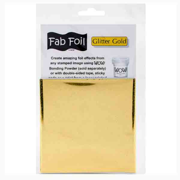 WOW! Glitter Gold Fab Foil