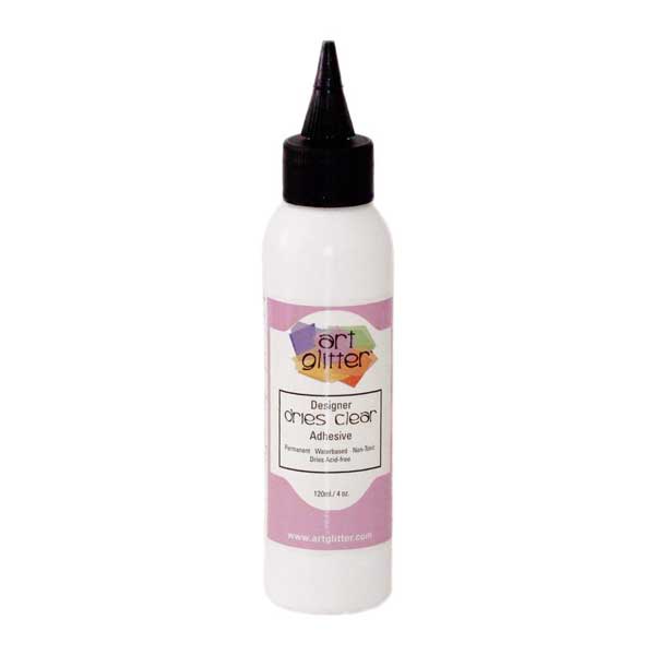 Art Institute Glitter Clear Adhesive - 4oz.