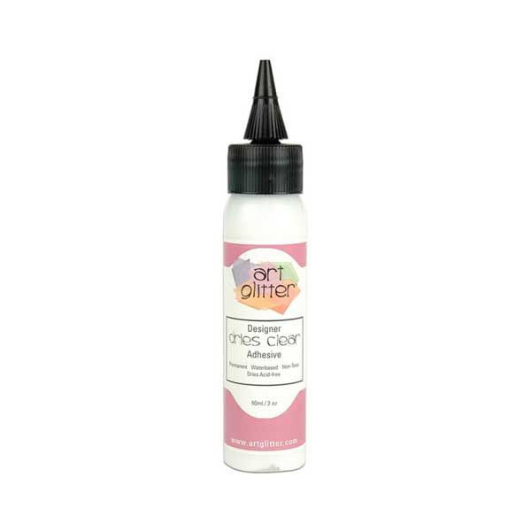 Art Institute Glitter Clear Adhesive - 2oz.