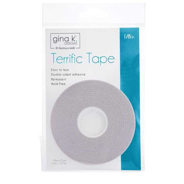 Gina K Designs Terrific Double-Sided Tape 1/8&quot;