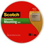 Scotch® Double-Sided Foam Mounting Tape – 38 yd.