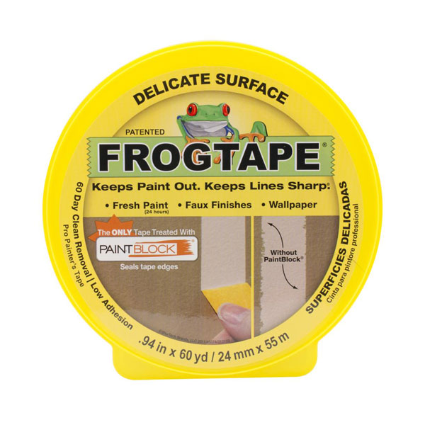 ShurTech Yellow Frog Delicate Multisurface Masking Tape