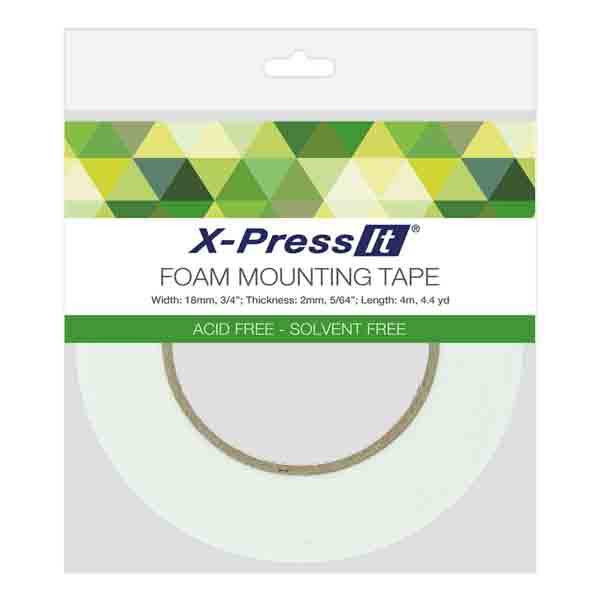 X-Press It Double-Sided Foam Mounting Tape - 3/4&quot; (18mm)