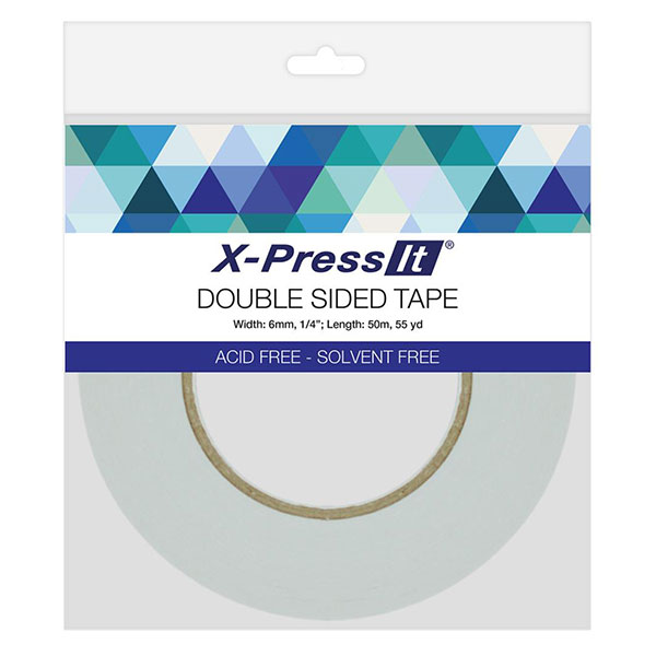 X-Press It Double-Sided Tape - 1/4&quot; (6mm)