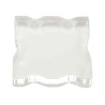 Acrylic Stamp Block W/Grips – 2.25″ x2.25″