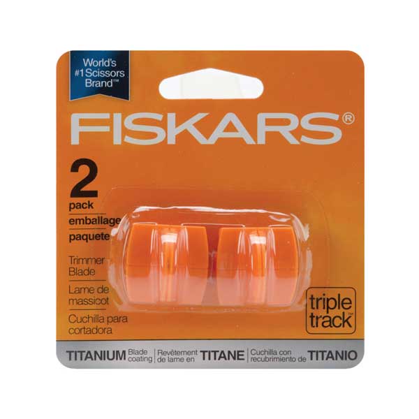 Fiskars TripleTrack High-Profile Titanium Blades - 2 PKG