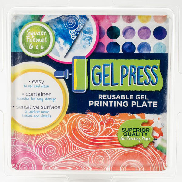 Gel Press Gel Plate - 6&quot; x 6&quot;