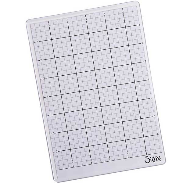 Sizzix Sticky Grid 6&quot;X8.5&quot; 5/Pkg